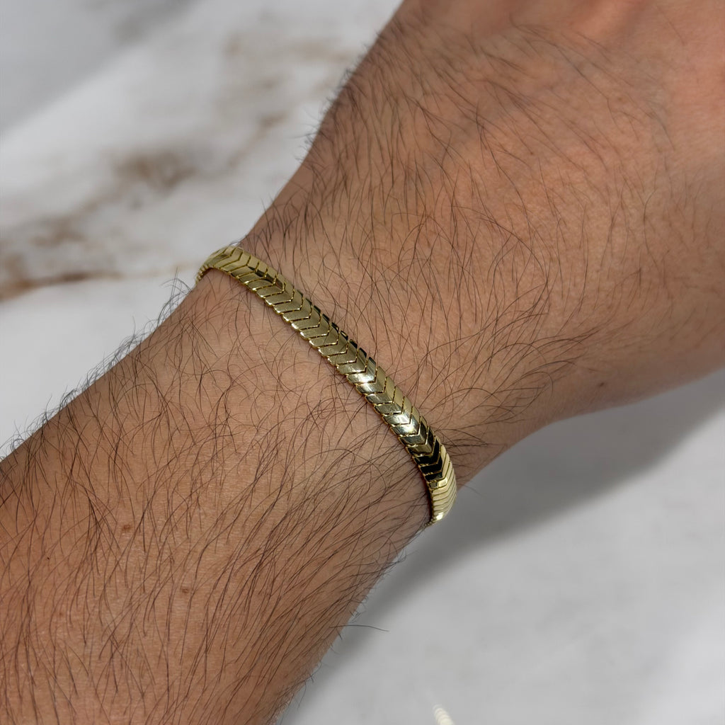Pulso Merm Mónaco Chain Oro 10K