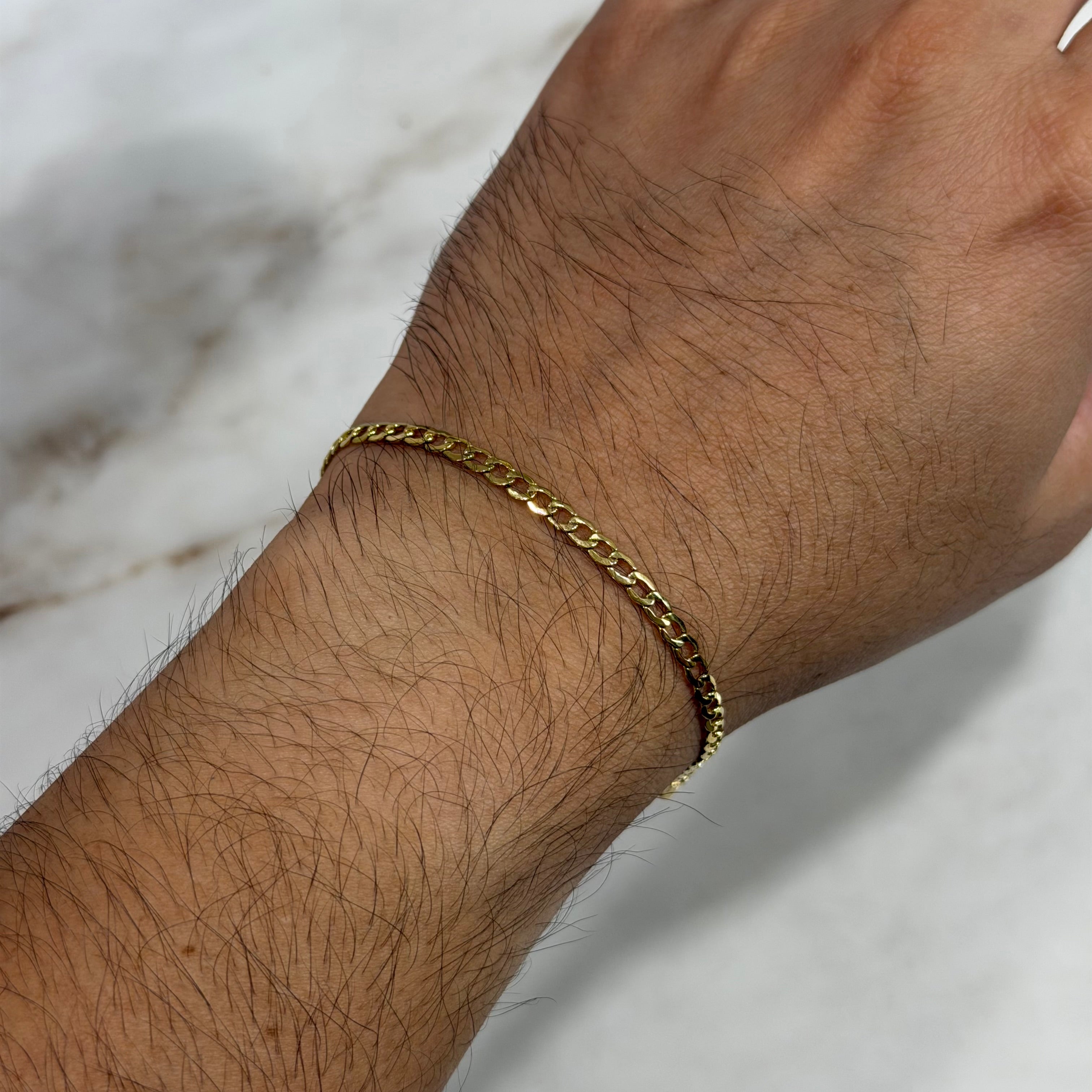 Pulso Cubano Oro 10K
