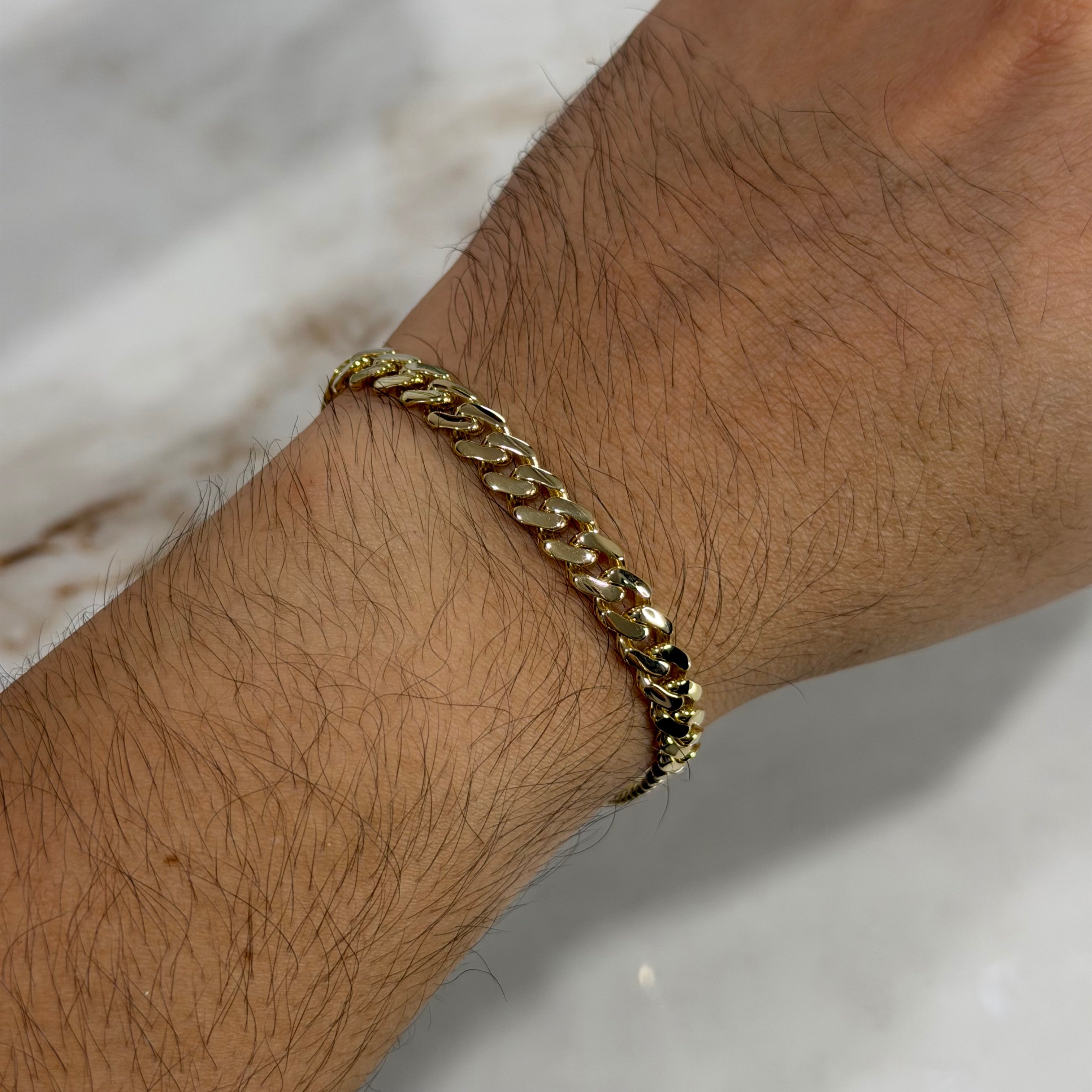 Pulso Classic Monaco Chain Oro 10K