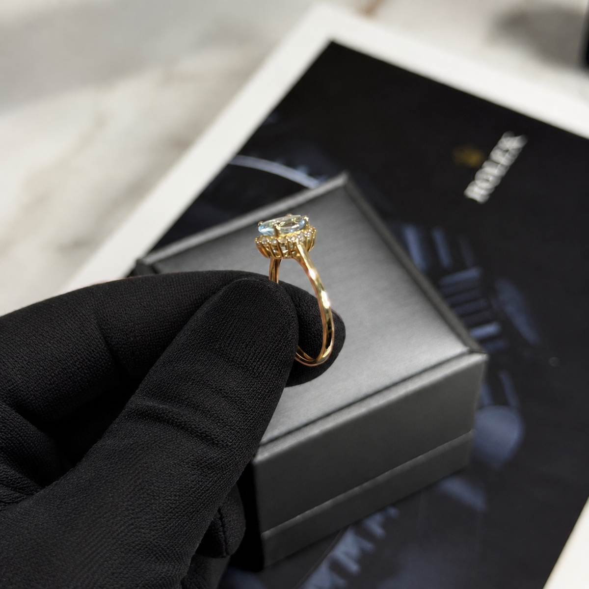 Anillo Dama Oro 10K