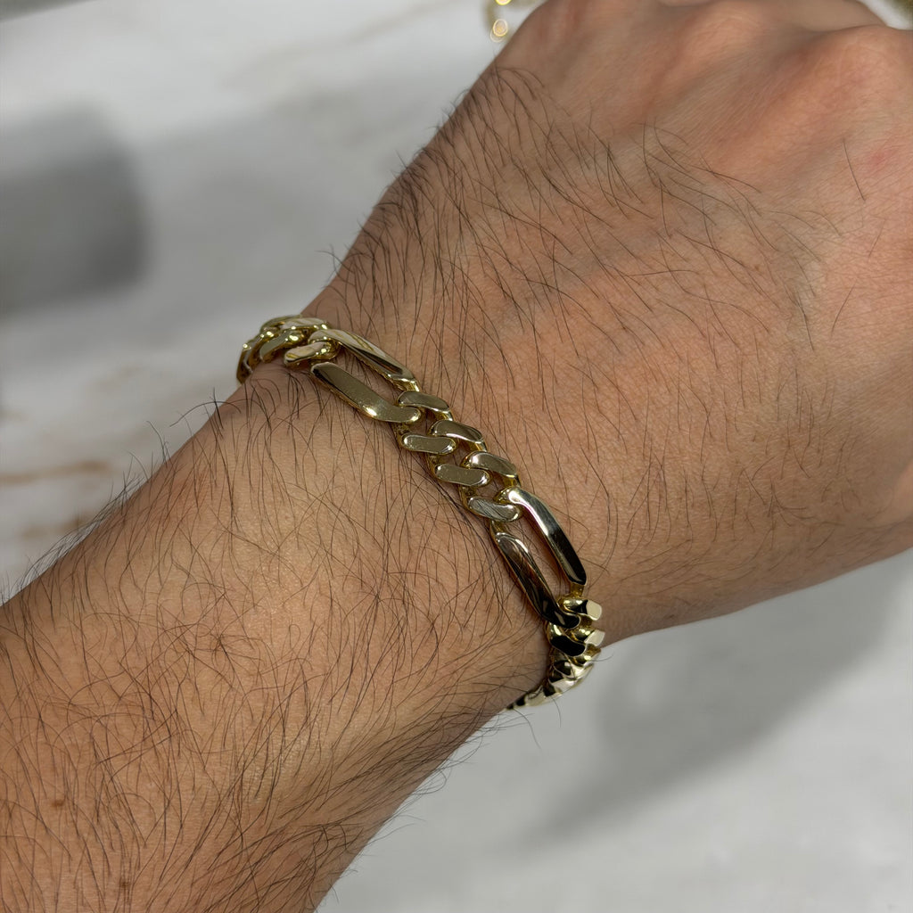 Pulso Fígaro Monaco Chain Oro 10K