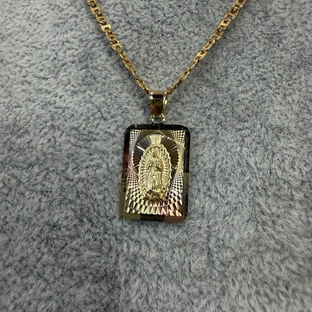 Gargantilla + Medalla Oro 10K