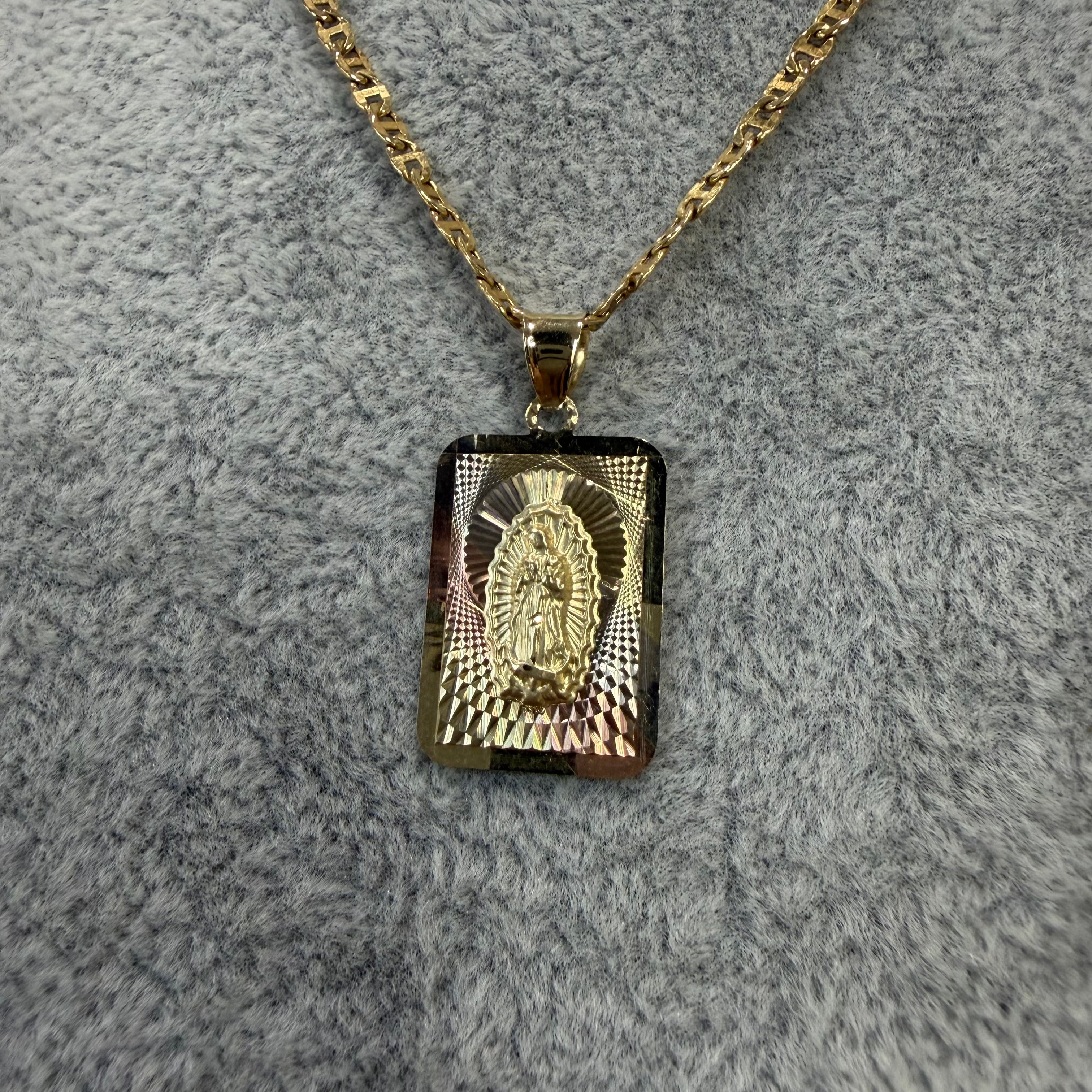 Gargantilla + Medalla Oro 10K