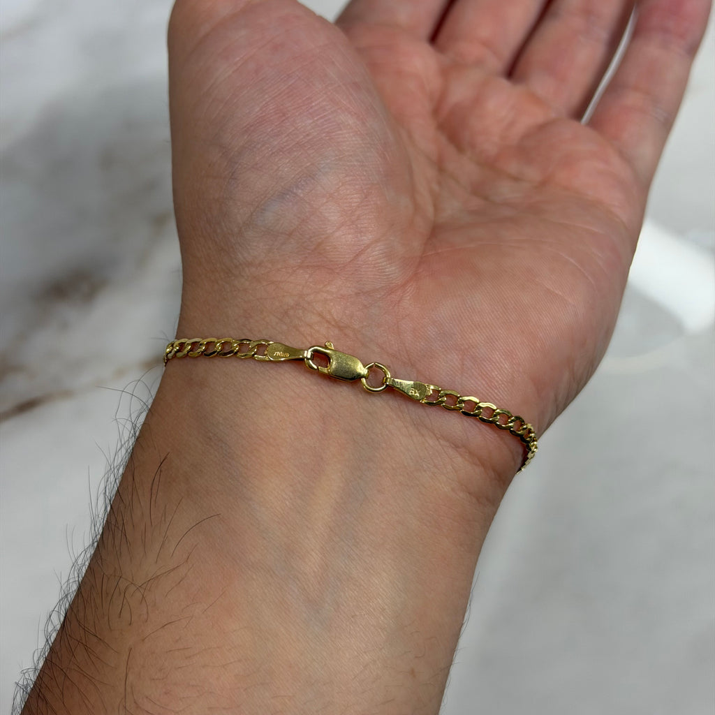 Pulso Cubano Oro 10K