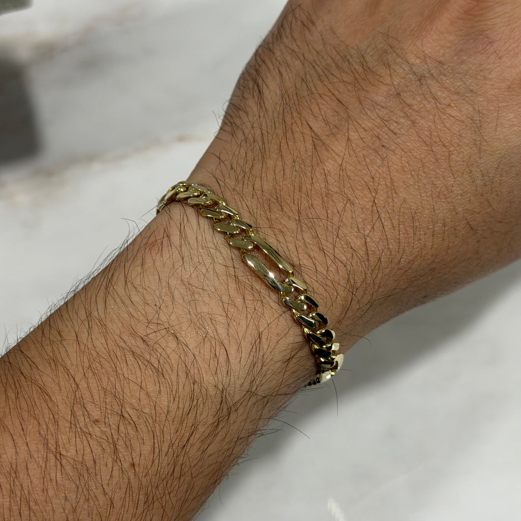 Pulso Fígaro Monaco Chain Oro 10K