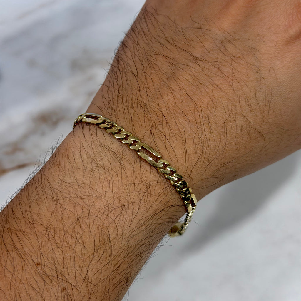 Pulso Fígaro Monaco Chain Oro 10K
