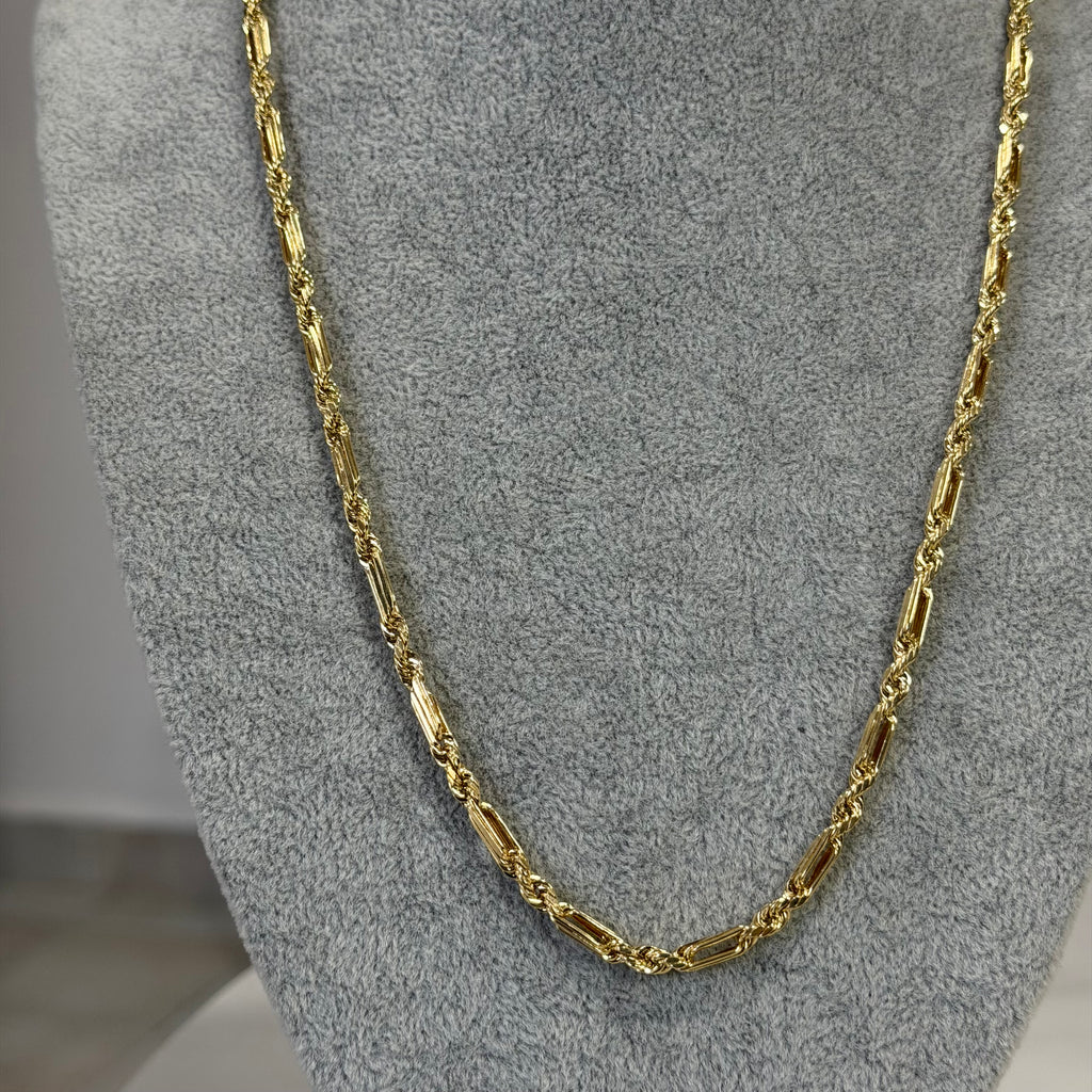 Cadena Torzal Fígaro Oro 10K