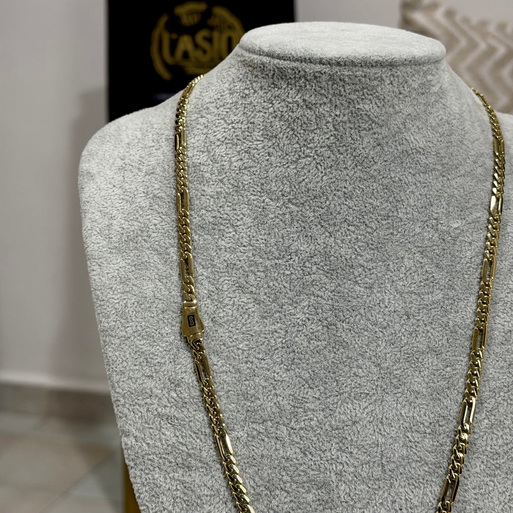 Cadena Fígaro Monaco Chain Oro 10K