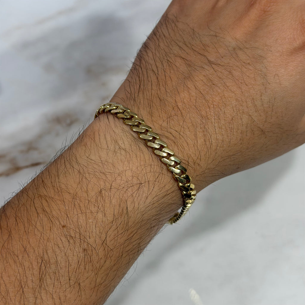 Pulso Classic Swarovski Baguette Oro 10K
