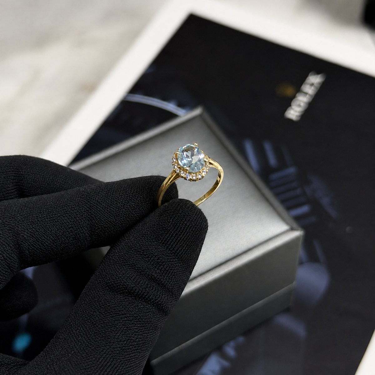 Anillo Dama Oro 10K
