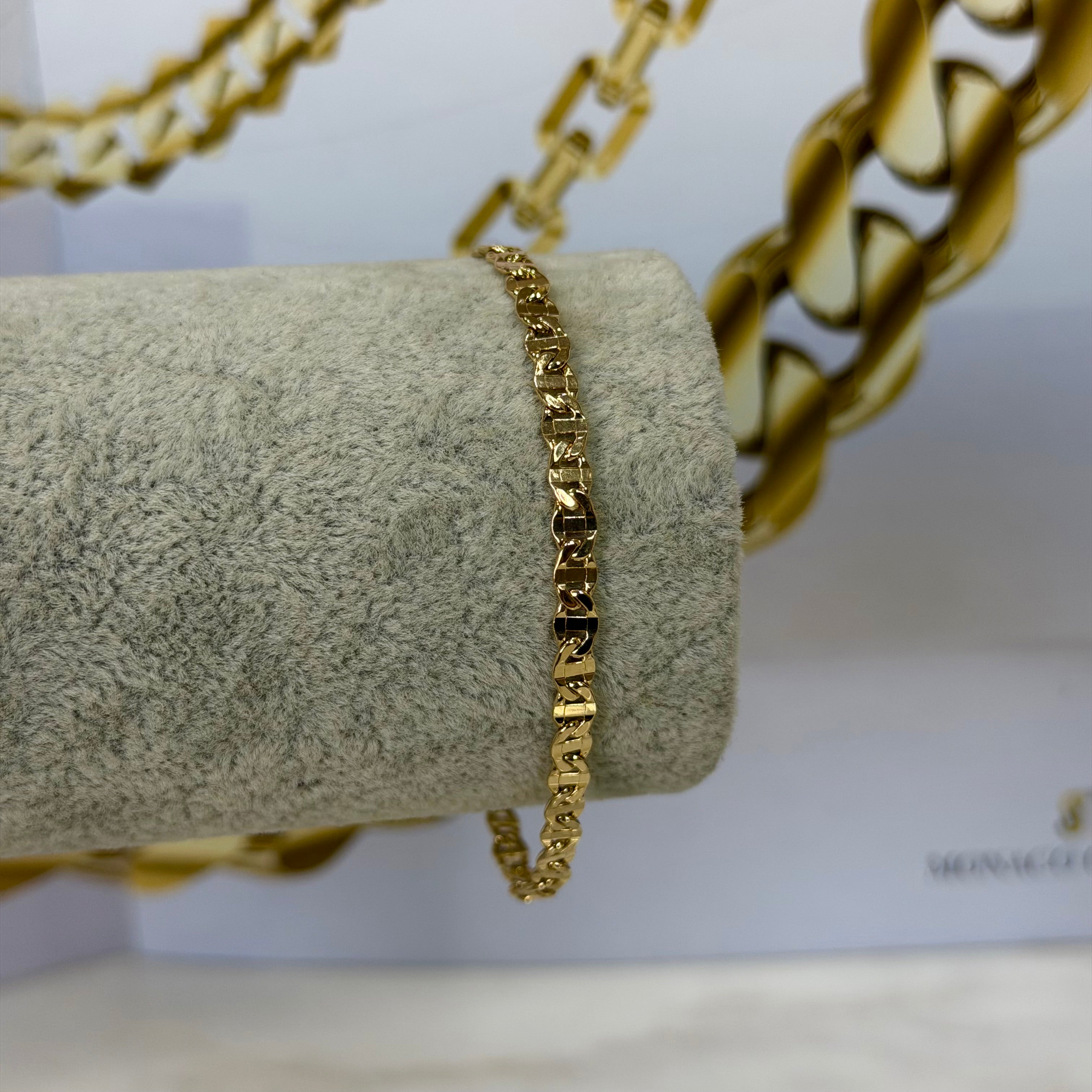 Pulso Tejido Gucci Oro 10K