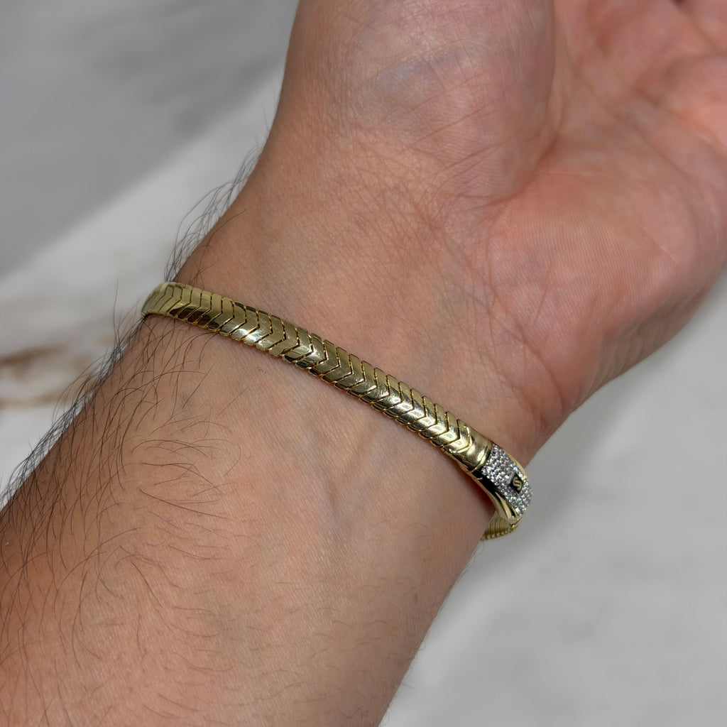 Pulso Merm Mónaco Chain Oro 10K