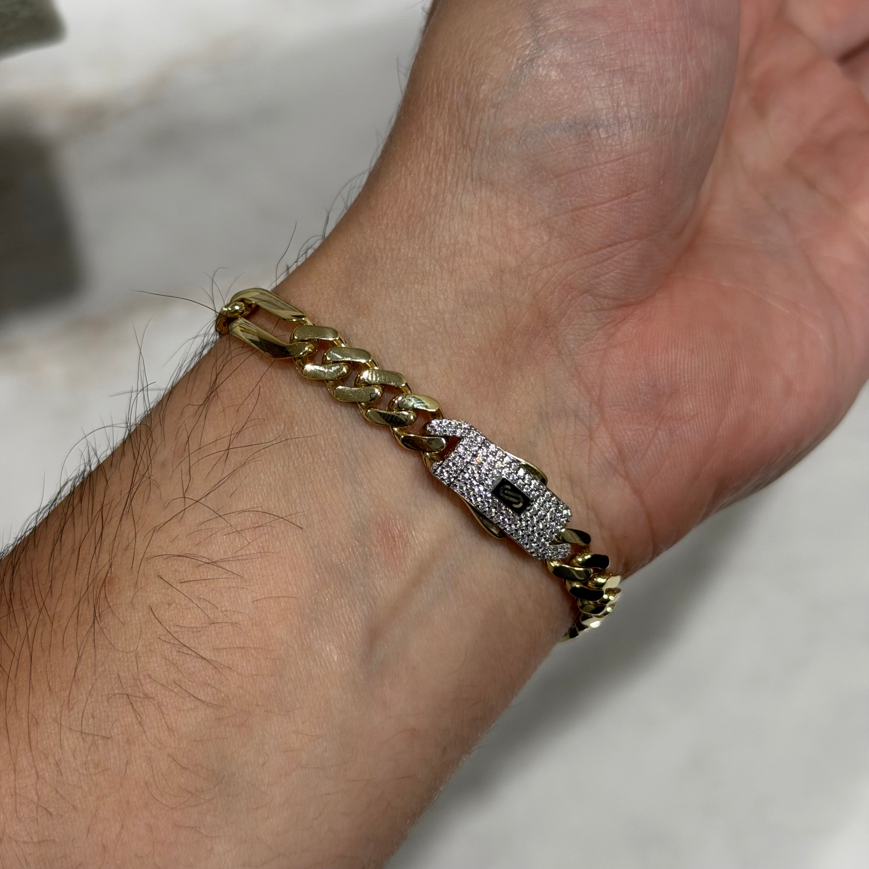 Pulso Fígaro Monaco Chain Oro 10K