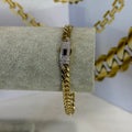 Pulso Classic Monaco Chain Oro 10K